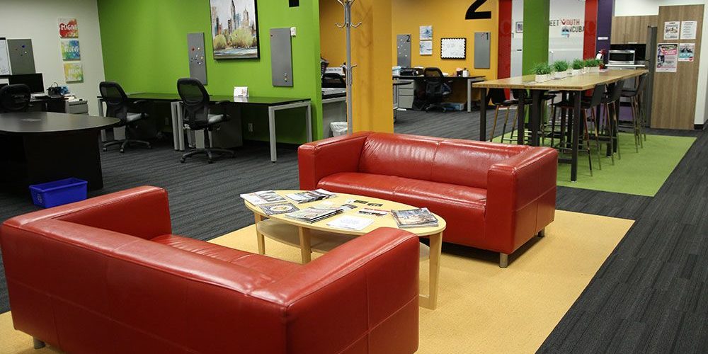 CORE21 lounge space